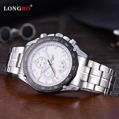 China LONGBO 8686 Water Resistant Designer Wristwatches For Mens Sports Watches Waterproof Custom Men's Wrist Logo Mens Wrist Watch for sale