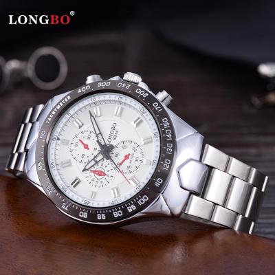 China LONGBO 8814 fashion casual top brand wrist sports heavy duty quartz watches custom mens watches wholesale for sale