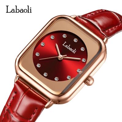 China LABAOLI LA043 New Colorful Water Resistant Quartz Luxury Watch Lady Watches Fashion Stylish Leather Waterproof Watch for sale