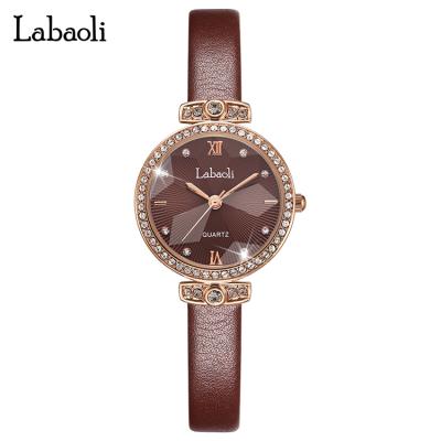 China Famous Custom LABAOLI LA053 Quartz Wristwatch Movement Fashion Ladies Quartz Watch Strap Set for sale