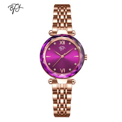 China BFY BF001 water resistant lady fashion luxury quartz women new classic stainless steel band wholesale watch waterproof custom for sale