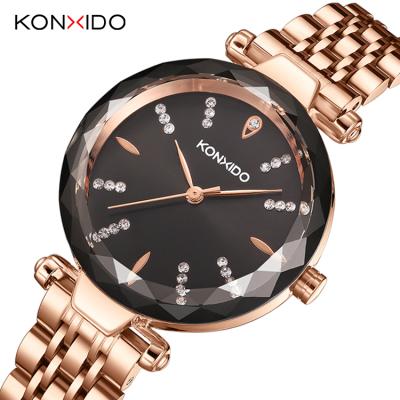 China Wholesale Stainless Steel Classic Quartz KONXIDO KN001hot Sale Watch Ladies Water Resistant Luxury Women Watch for sale