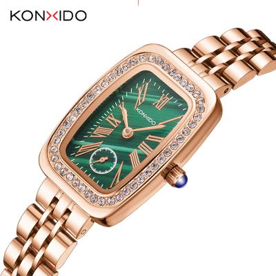 China KONXIDO KN006 Stainless Steel Band Fashion Quartz Luxury Waterproof Watch Wholesale Custom Logo Women Watch for sale