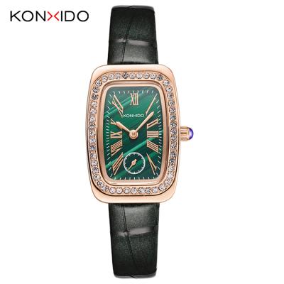 China KONXIDO KN006 water resistant band china miyota quartz leather water resistant watch wholesale custom logo for lady for sale