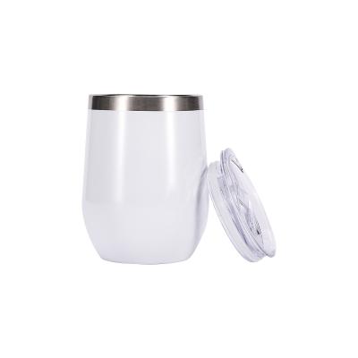 China Sustainable Stainless Steel Double Wall Sublimation Wine Tumbler Cup Sets BPA Free for sale