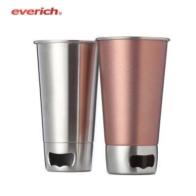 China Viable Hot Sale Stainless Steel Wall Insulation Double Wine Tumblers Vacuum Sublimation Tumbler With Opener for sale