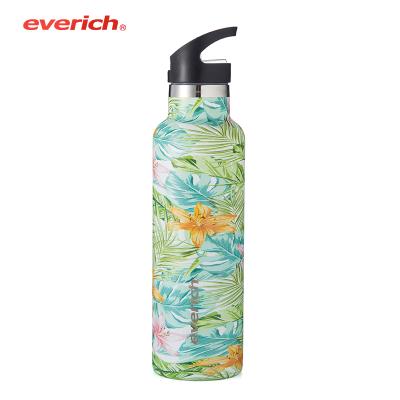 China Business Ready To Ship New Design Wholesale Standard Double Mouth Wall Vacuum Stainless Steel Bottle Flask for sale