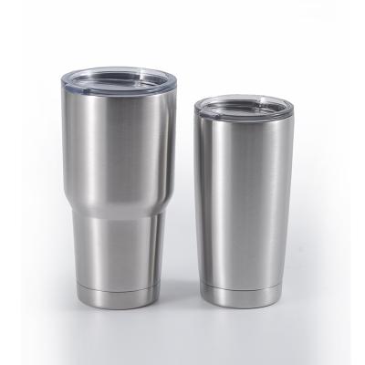 China New Viable Clear Color Ready To Ship Easy To Carry Double Wall Vacuum Insulated Stainless Steel Tumbler for sale