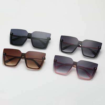 China Cat Eye Hot Wholesale High Frameless End Half Frame Vintage Sunglasses for sale