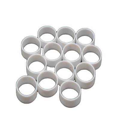 China Tools .industry.etc Pure White Plastic PTFE Bush Custom PTFE Bushing for sale