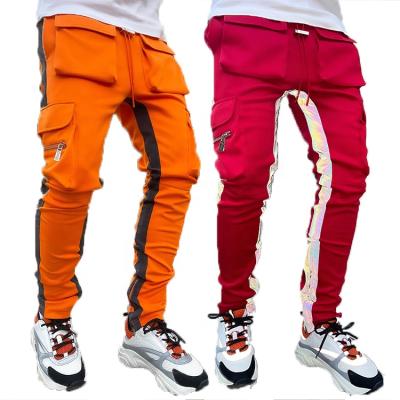 China Anti-pilling WORKOUT High Quality Street Wear Breeches Custom Print Track Pants Multi Pockets Cargo Pants Men for sale