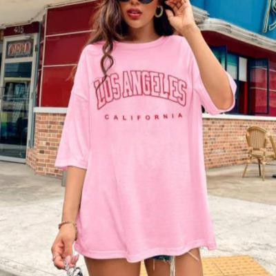 China QUICK DRY Special Design Tee High Quality 100% Cotton Plus Size Short Sleeve Women Casual T-Shirt for sale