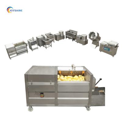 China Fresh Vegetable Processing Plant Potato Chips Production Line Lay Potato Chips Production Potato Chips Making Line for sale