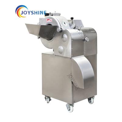 China Snacks Factory 304 Stainless Steel Commercial Industrial Electric Potato Vegetable Dicing Machine for sale