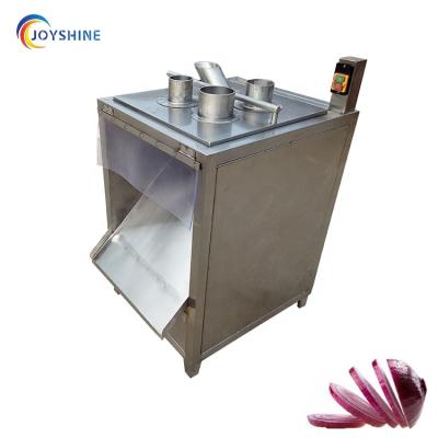 China Snack Factory Fruit Slicer Industrial Green Onion Ham Slicer Machine for sale