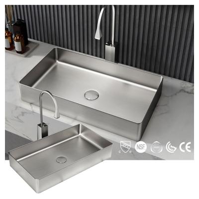 China Modern Modern Hotel Bathroom Sink Vanity Countertops Hand Lavatory Bathroom Basin Sink for sale