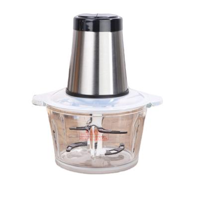 China Multi Functional Household 1.8L Stainless Steel Electric Meat Grinder Multifunctional Food Processor for sale