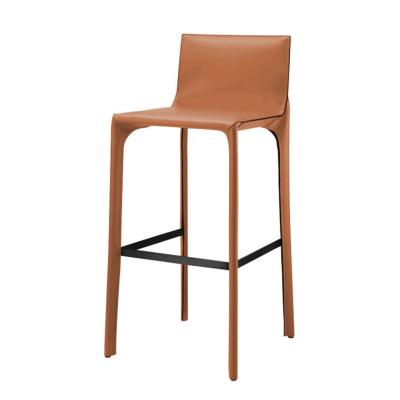 China Modern High Quality Bar Chair Furniture Bar Stool Leather Nightclub Chair for sale