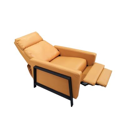 China Foldable Modern Single Sofa Bed Leather Recliner Office Lunch Break Hospital Accompany Sofa for sale