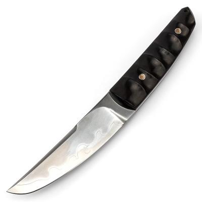 China Handsome Best High Quality Japanese SKD11 Slide Open Lays Tactical Blade Ebony Outdoor Bushcraft Camping Hunting Steel Knife For Men for sale