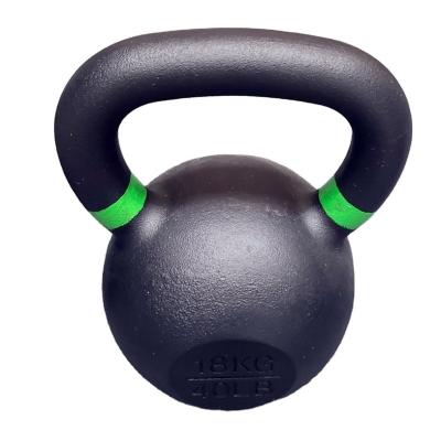 China Durable Gym Weightlifting 4kg To 32kg Kettlebell Cast Iron Kettlebell Set for sale