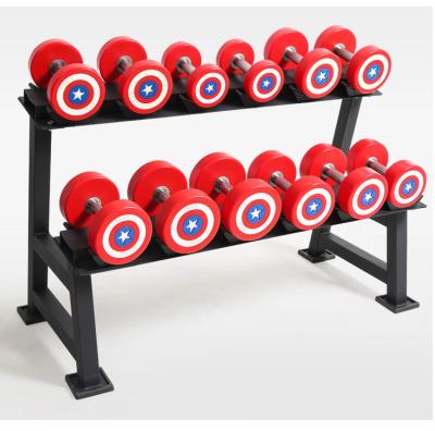 China Durable 6 Pairs, 10 Pairs, 12 Pairs Gym Dumbbell Rack Dumbbell Rack for sale