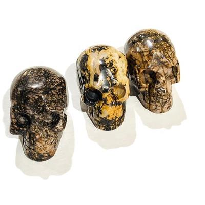 China China Wholesale Natural Hand Carved Crystal Quartz Polished Crafts Skulls Crystal Carving For Home Decor for sale