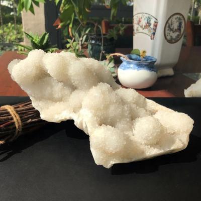 China Wholesale Natural White Crystal Group China Raw Quartz Crystal Mineral Specimen for sale