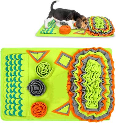 China Sustainable Manufacturer Wholesale Washable Portable Feeding Dog Sniffle Mat for sale