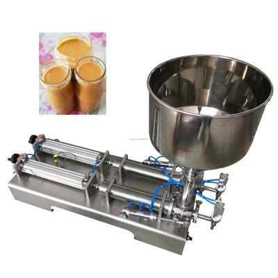 China Automatic Food Sauce Jam Bottle Filling Machine Adjust Paste Water Liquid Sauce Filling Range For Sale for sale