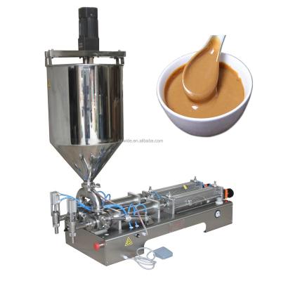 China Food Chilli Sauce Filling Machine Hot Sauce Bottle Filling Machine Mixing Price On Sale for sale