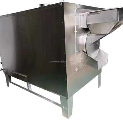 China Dairy Factory Rotary Peanut Roaster Production Line Roasted Tunnel Pea Making Roasting Peanut Machine for sale