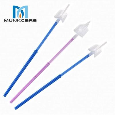 China Medical using plastic cervical disposable cervical brush China factory sample sample sample blue medical brush for sale