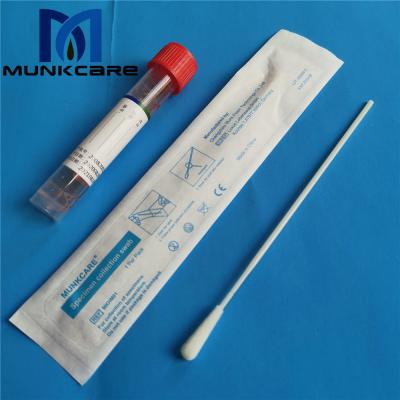 China Hospital Factory Direct Sales Specimen Collection Kit Specimen Collection Assembled Swabs Collecting Swab With CE ISO13485 Certificate for sale