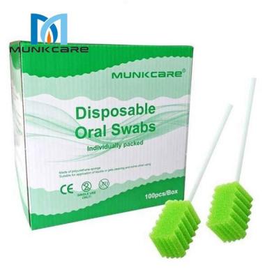 China PU+PP China Factory Cleaning Sponge Cleaning Brush Wholesale Durable Oral Brush Oral Sponge Oral Care Brush for sale