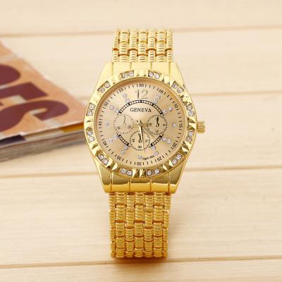 China 2020 Classic GENEVA Fashion Woman Watch Alloy Women Wrist Watch For Ladies for sale