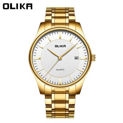 China Fashion Brand OLIKA Automatic Top Belt Stainless Steel Simple Waterproof Business Men's Custom Logo Japan Movement Wrist Watch for sale