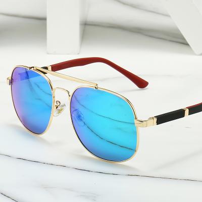 China 10 Years Experience Design Sunglasses Brand Men Women Vintage Pilot Sun Glasses Polarized 58Mm Glass Lenses With Box for sale