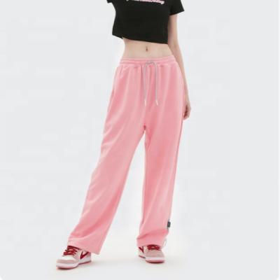 China 2021 Women's Autumn Bamboo Jogger Sweat Pants Anti-wrinkle Jogger Pants With Pockets for sale