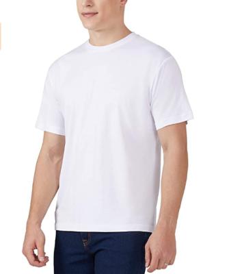 China 2021 summer style multcollor wholesale round bamboo base viable collar sleeve men's short t-shirt for sale