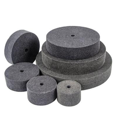 China Polishing Metal Polishing Wheels Made into Nonwoven Units of Matt Polishing Wheels Nylon Fiber for sale