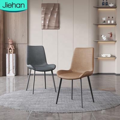 China Factory Sale Heavy Duty Cheap Hotel Restaurant And Home Furniture Nordic Elegant Luxury Leather Modern Dining Chair for sale