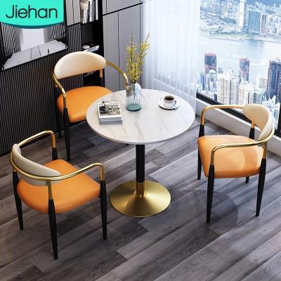 China 2021 New Design Home Style Office Beam Rock Luxury Dining Table And Chairs Heavy Duty Nordic Modern Furniture Set for sale