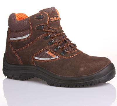 China FD4110 Wholesale Online Work Toe Suede Sports Safety Shoes Mens Genuine Leather Steel Toe Boots for sale