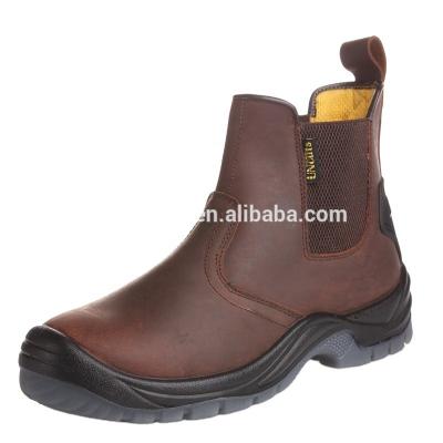 China FD6101 Wholesale Toe Genuine Brand Safety Shoes Men's Leather Steel Toe Industrial Work Boots for sale