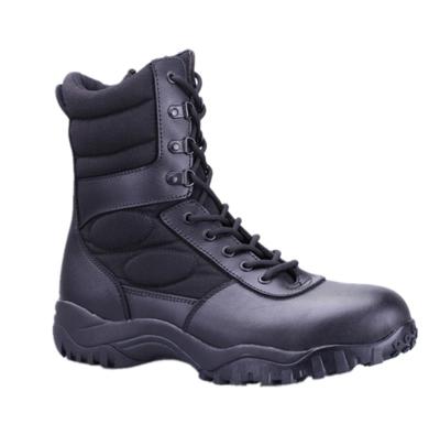 China Steel Toe Black Genuine Leather Military Boots Brand Safety Shoes For Man With Steel Toe wholesaleFD8209 for sale