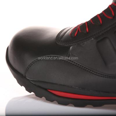 China Toe Brand Safety Toe Shoes Men's Genuine Leather Anti-skid Steel Toe Shoes Industrial Work Shoes FD3207 Wholesale for sale