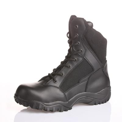 China China Manufacture Supply Good Quality Firefighter Safety Shoes Steel Toe Wholesales, Good Price Hard Work Boots On Sale FD8204 for sale