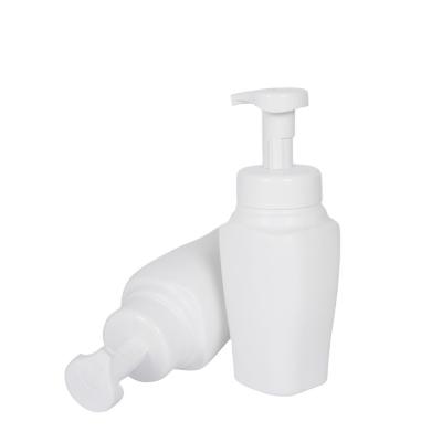 China 500ml HDPE Foamer Pump Bottle UKF10 Cosmetic Facial Cleansing Foaming Dispenser 3cc Output Cosmetic Bottle for sale