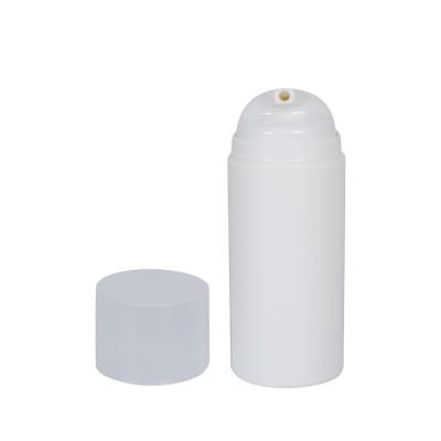 China Various capacity cosmetic pp UKA19-C with thin spout airless lotion bottle for shampoo/body cream packaging vacuum bottle for sale